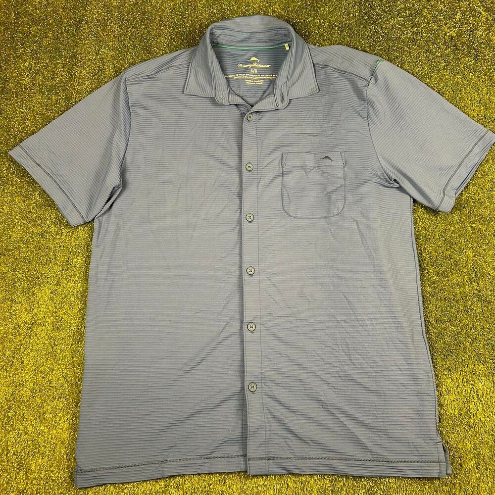 Tommy-bahama Men's Blue Shirt